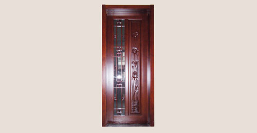 衢州卧室门选红木门中式风格还是白色好